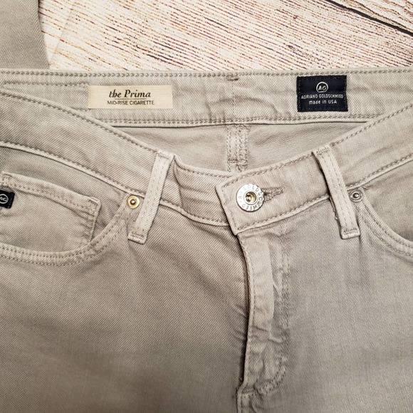 ADRIANO GOLDSCHMIED The Prima Mid-rise Cigarette Skinny Pants 26 - Picture 3 of 7